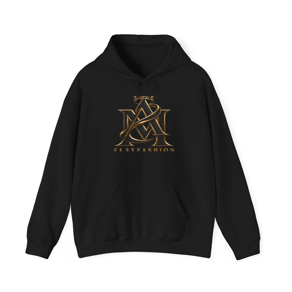 Monogram Logo Hoodie — Stylish Aesthetic Streetwear Pullover