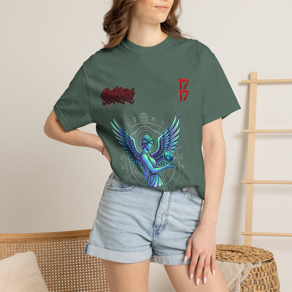Angel & Devil Graphic T-Shirt — '24 Hours To Live' Streetwear