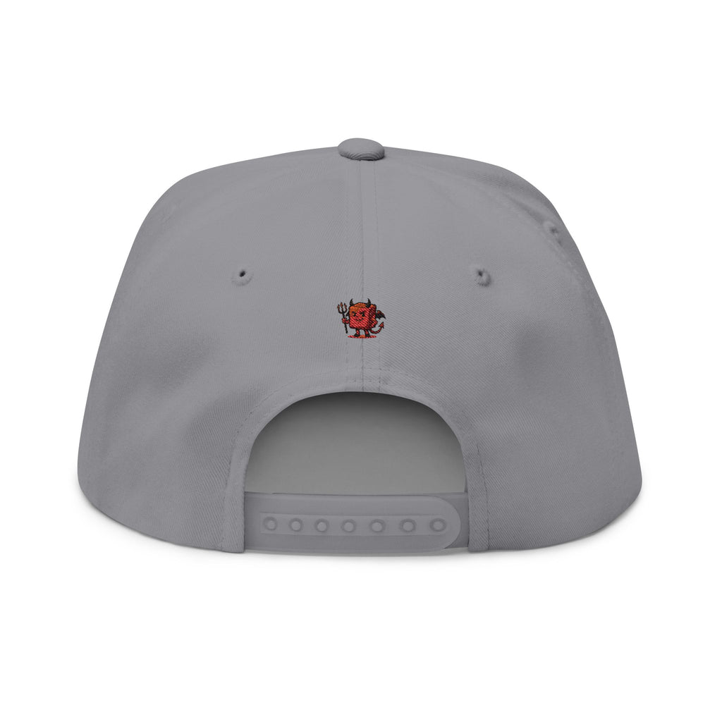 Embroidered Phoenix Flat Bill Cap — F13X Fashion Streetwear Snapback