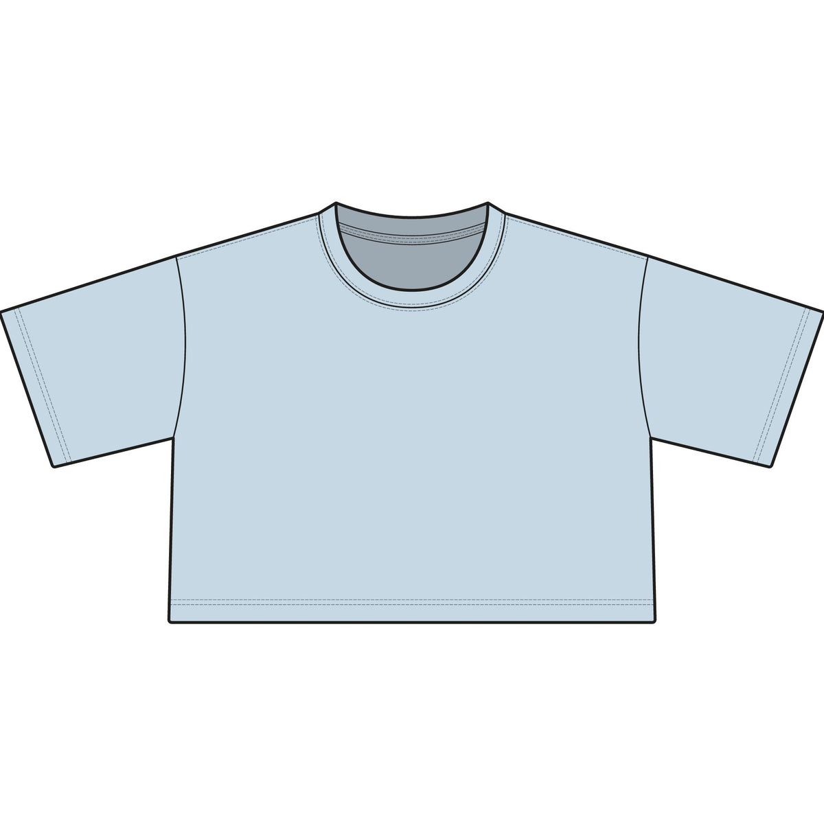Women's Cropped Cotton T-Shirt