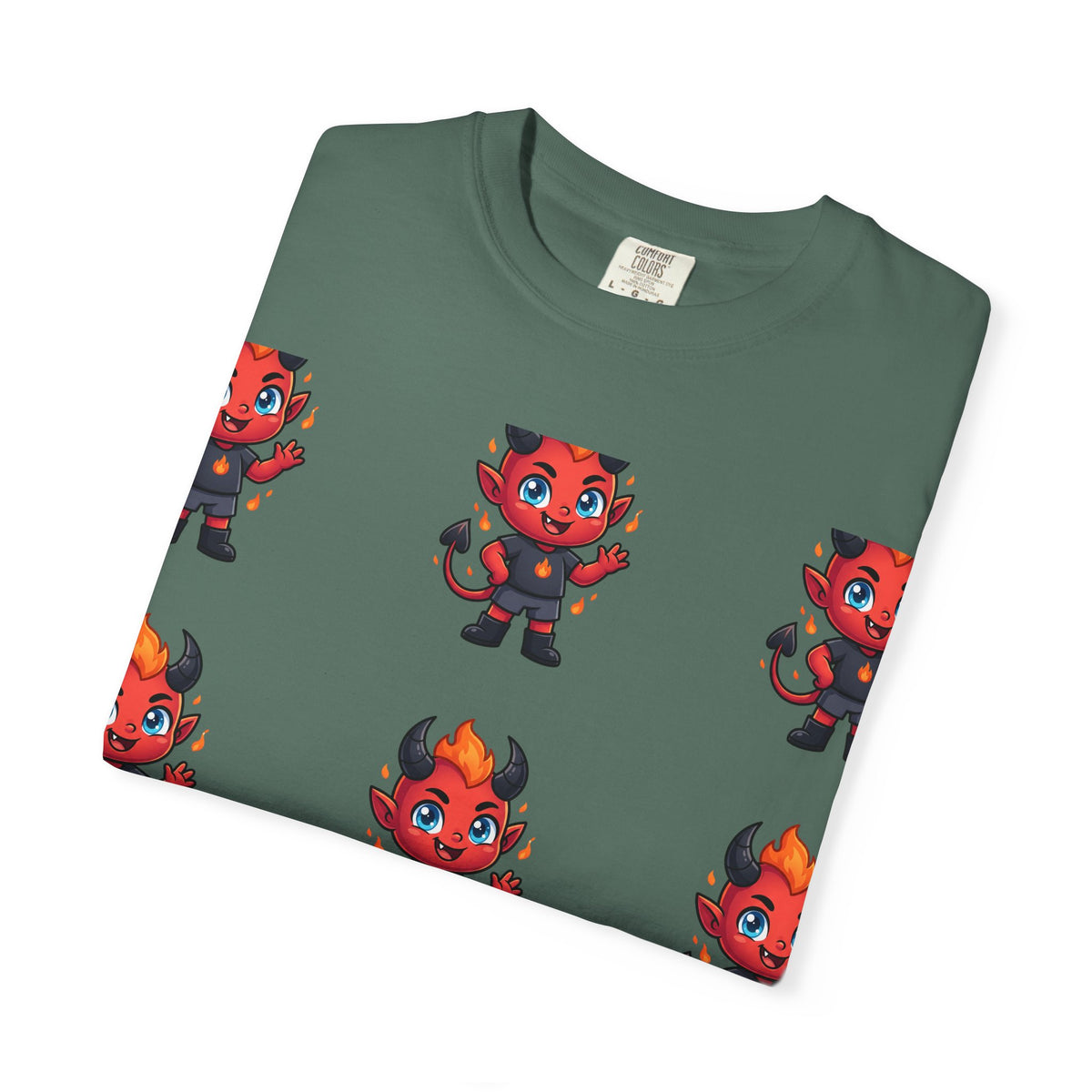Illuminati Israel Pyramid T-Shirt with Devil Character Pattern
