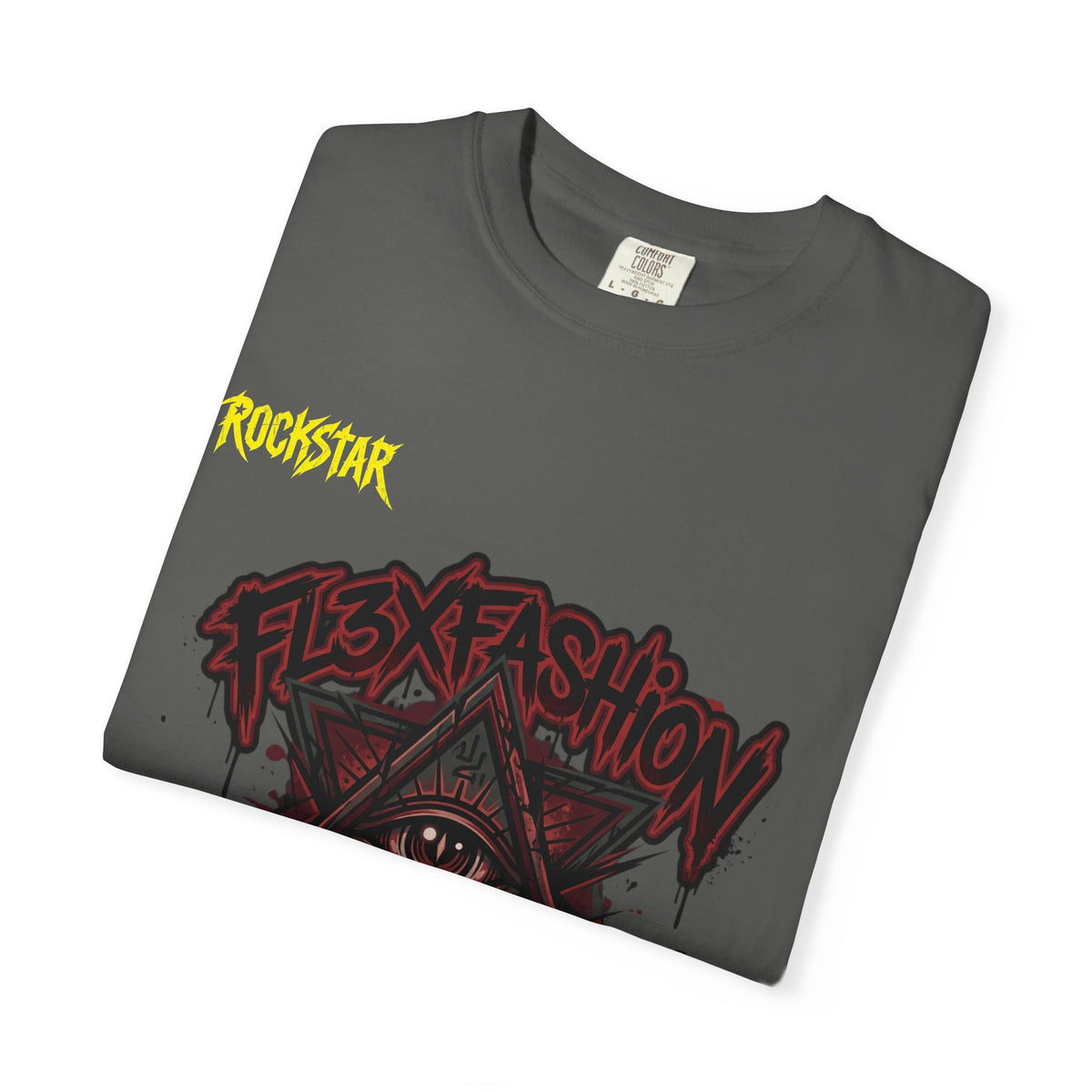 Graphic Tee — “Flex Fashion” All-Seeing Eye Streetwear T-Shirt