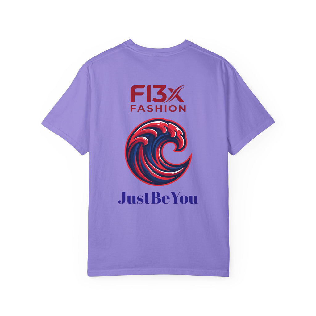 Graphic T-Shirt — 'Just Be You' FI3x Fashion Wave Logo Tee