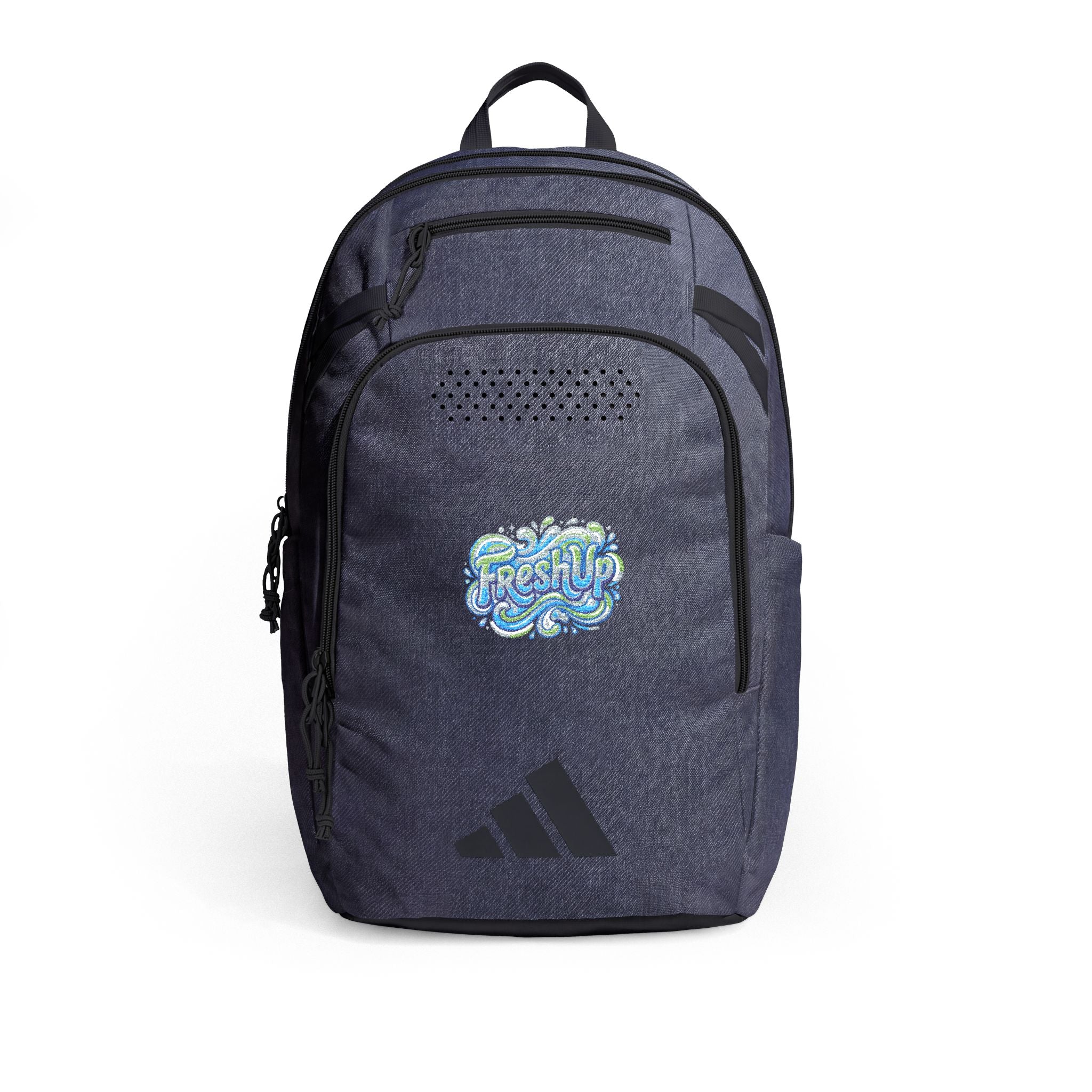 Adidas Defender 5 Backpack with Embroidered Floral Patch