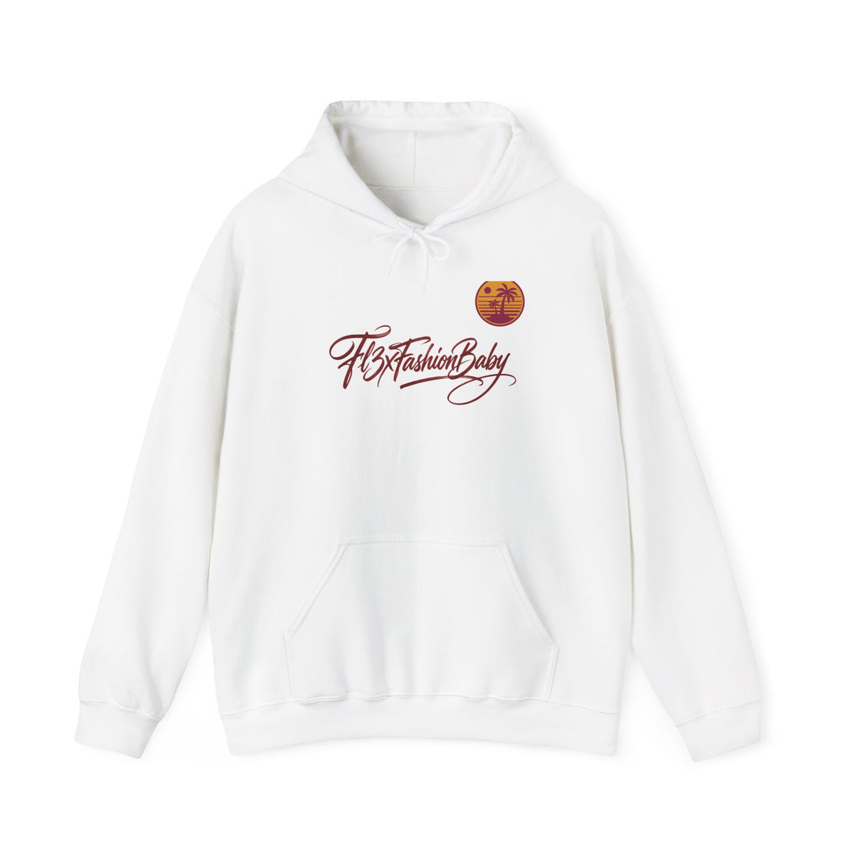 FBS Fashion Baby Script Hoodie – Retro Sun Logo Pullover
