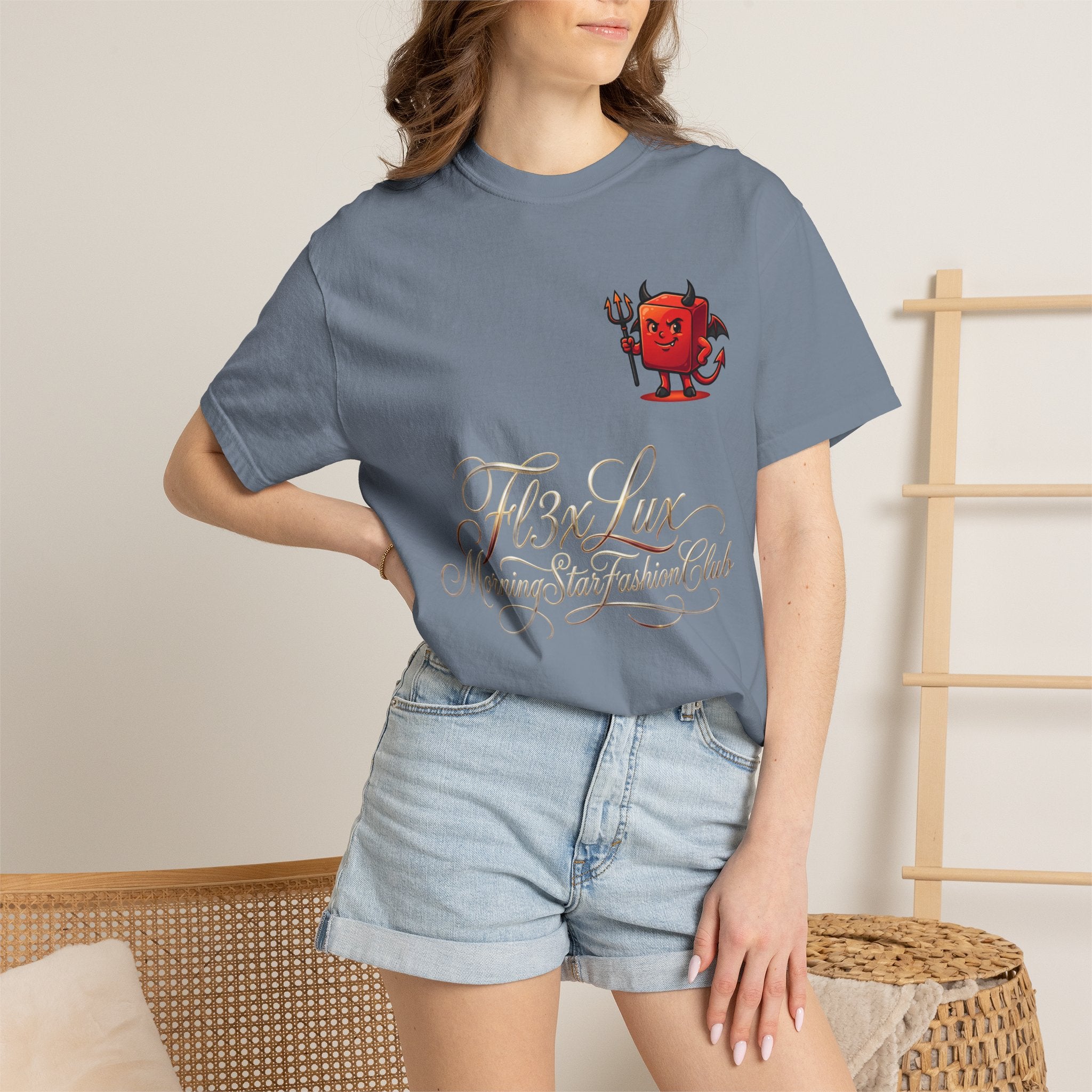 Phoenix & Devil Graphic T-Shirt — Fi3x Fashion Morning Star Club