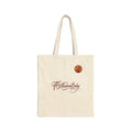 Canvas Tote Bag — "Fit Fashion Baby" Script Logo Eco Shopper
