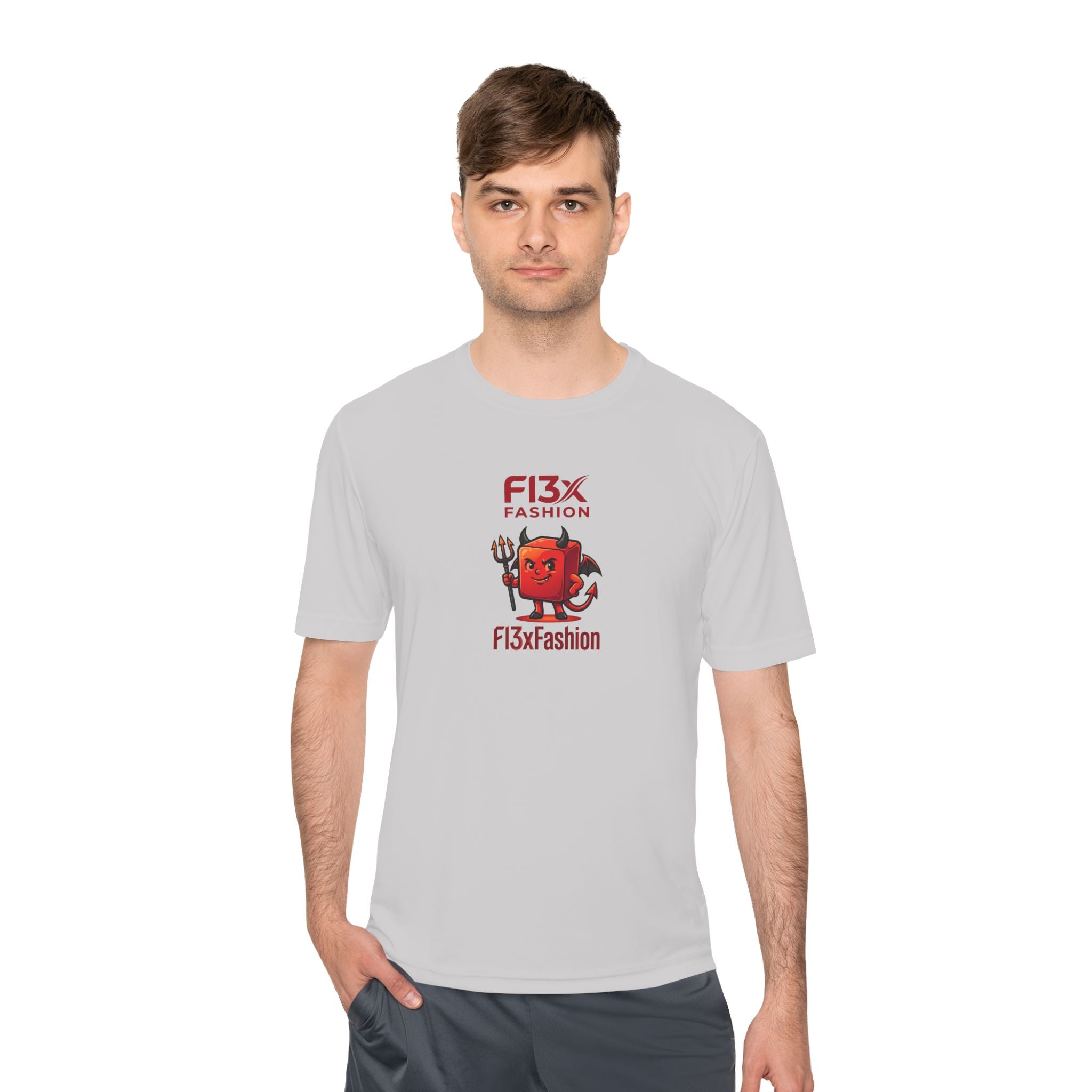 F13x Fashion Devil Logo Tee — Moisture-Wicking Athletic Shirt