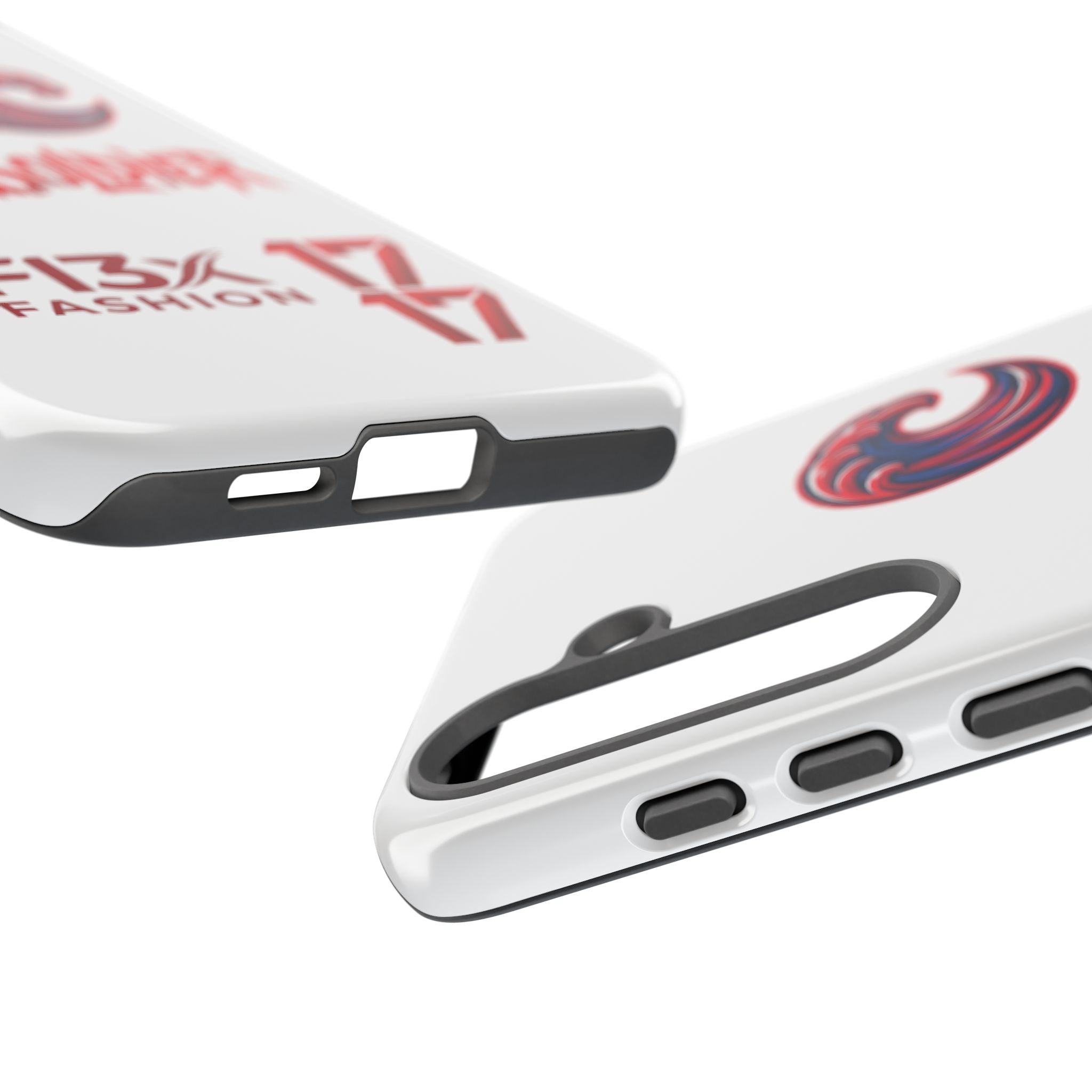 Phone Case — 'ImaSoldier' Red Wave Protective Hard Case