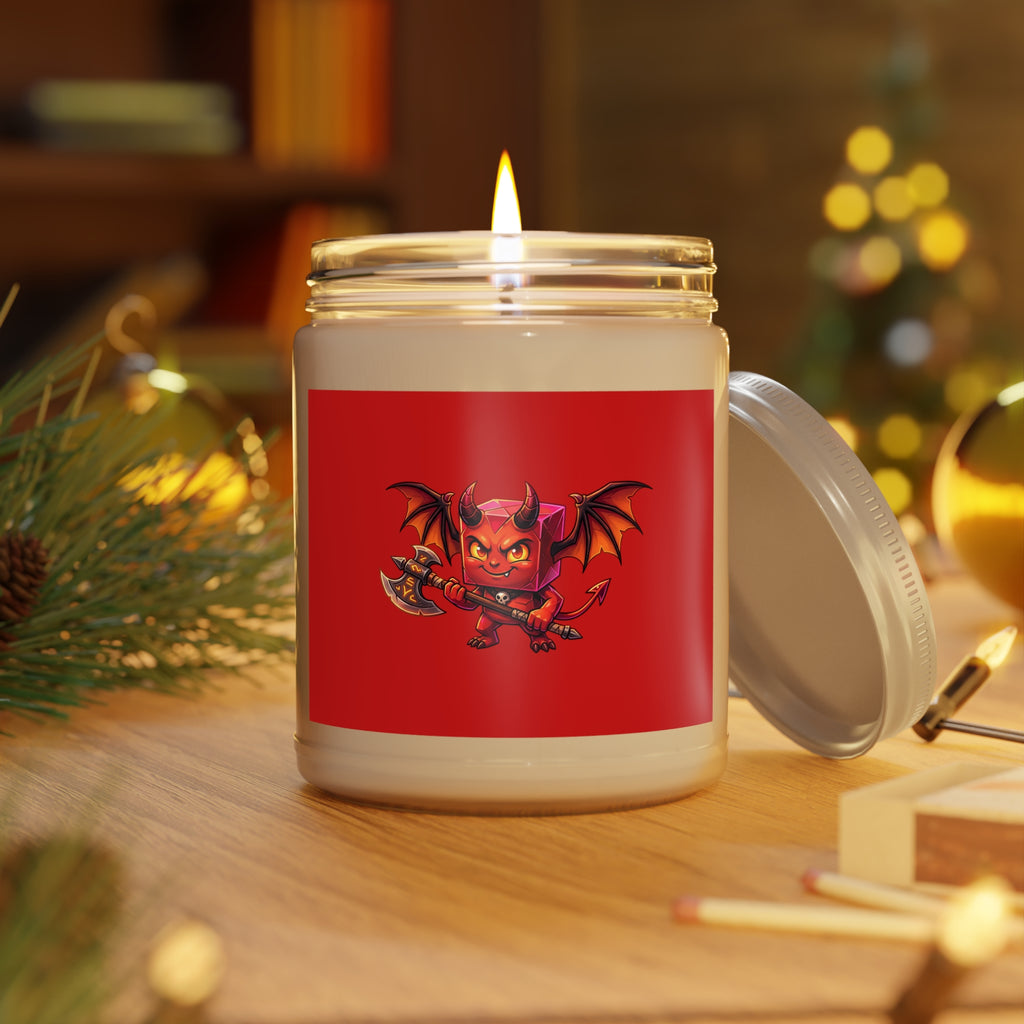 Devil Demon Candle — 9oz Scented Soy Jar