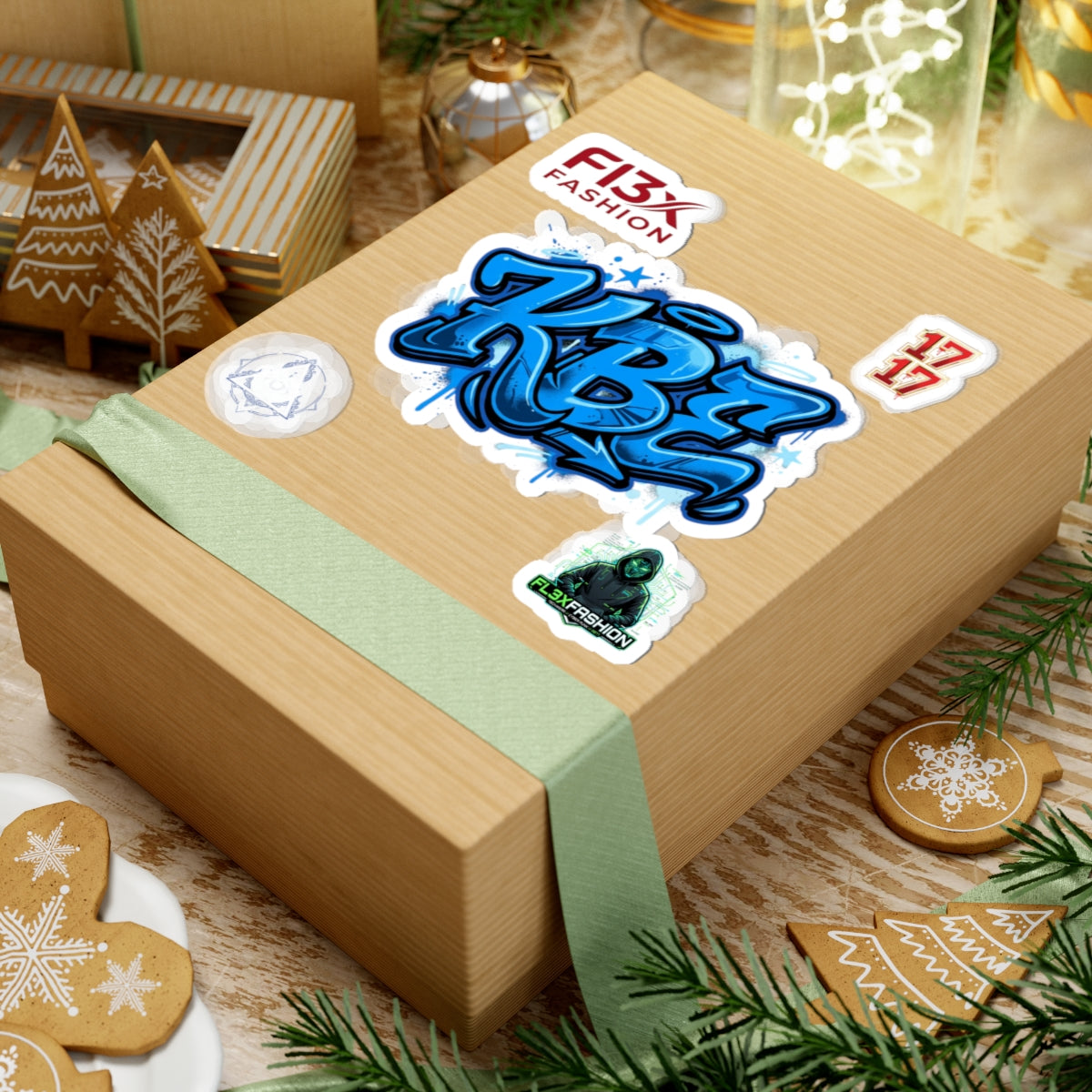 Graffiti KBZ Sticker Pack — Kiss-Cut Vinyl Laptop Decals