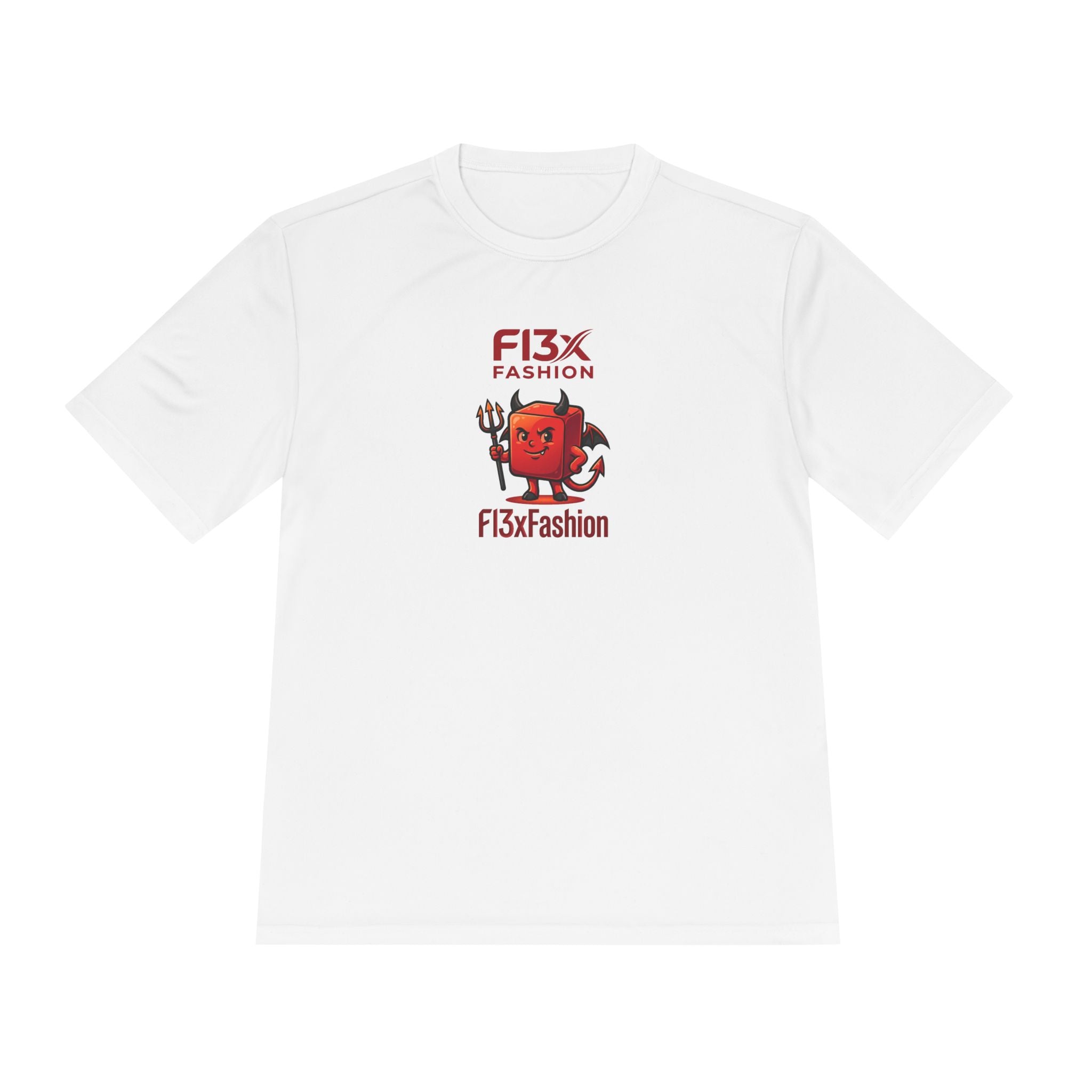 F13x Fashion Devil Logo Tee — Moisture-Wicking Athletic Shirt