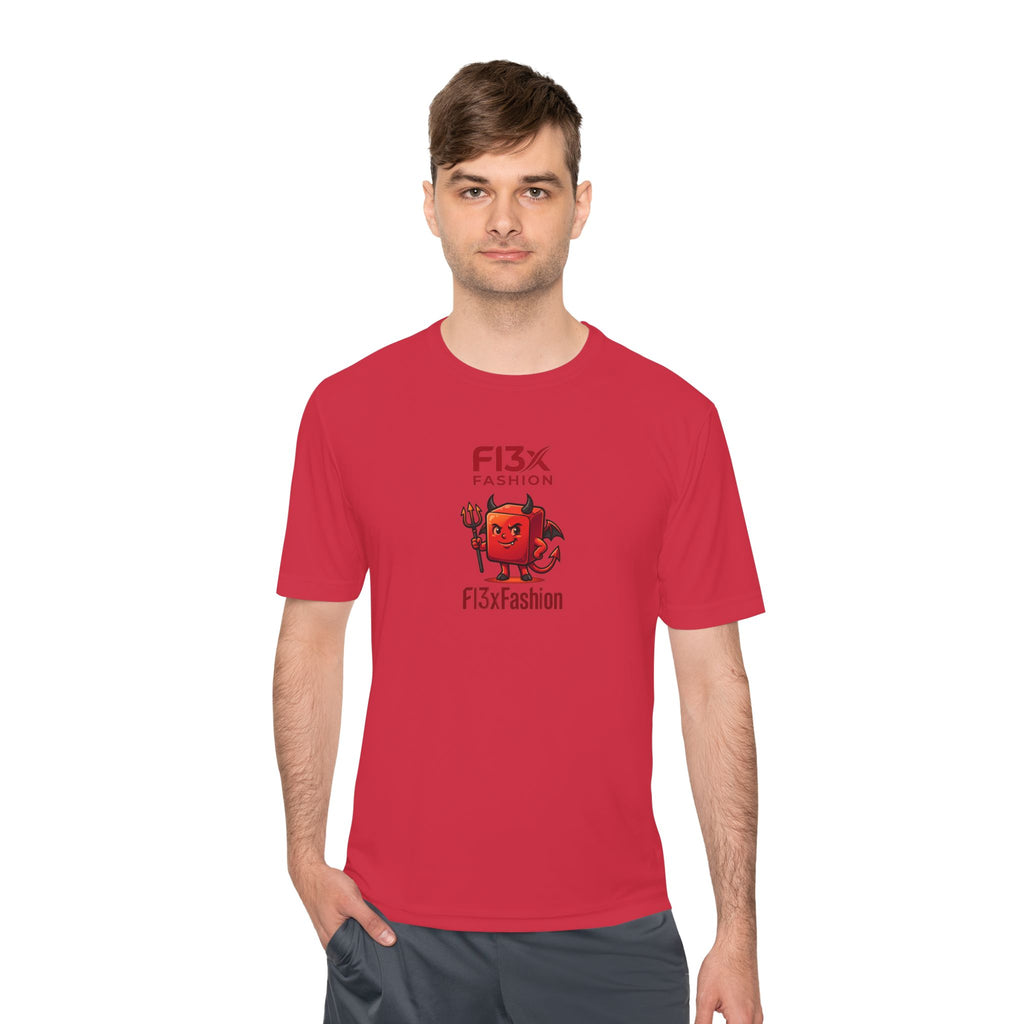 F13x Fashion Devil Logo Tee — Moisture-Wicking Athletic Shirt