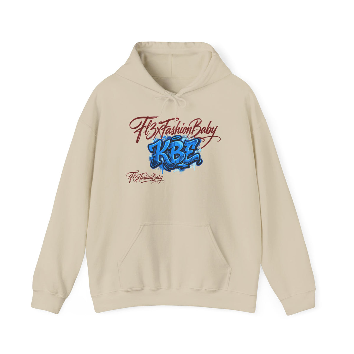 KBE Fashion Baby Hoodie — Script Logo Streetwear Pullover