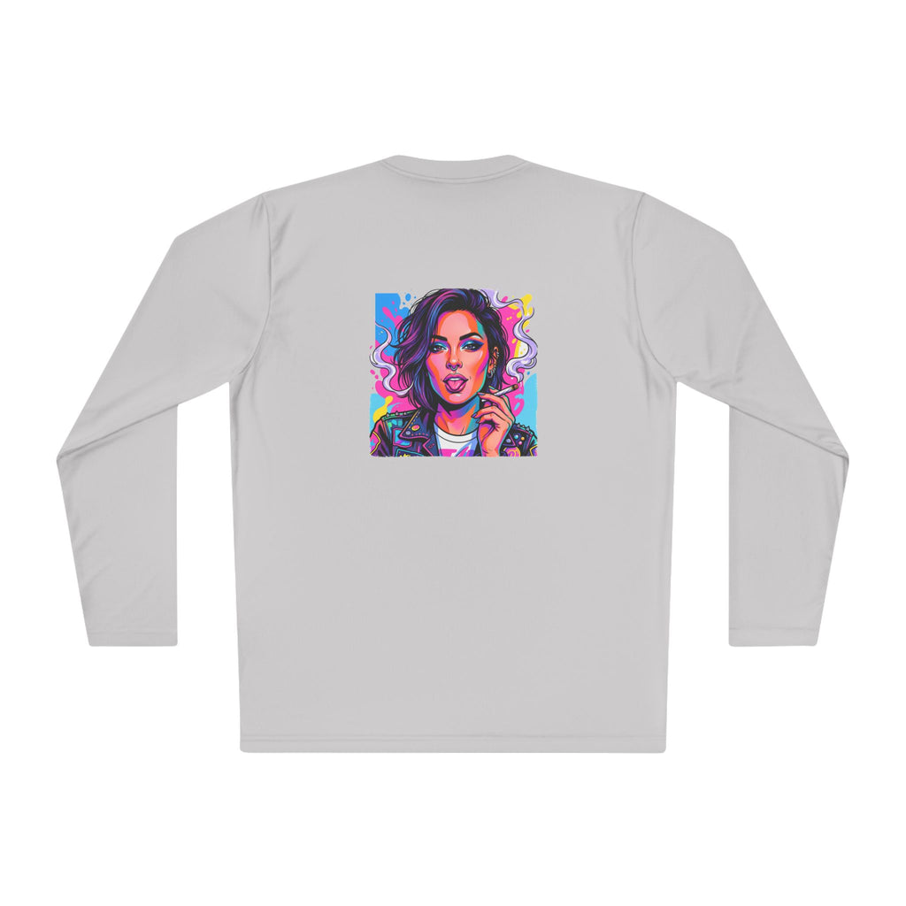 Drag Queen Portrait Long Sleeve Tee — Colorful Pop Art “17” Graphic