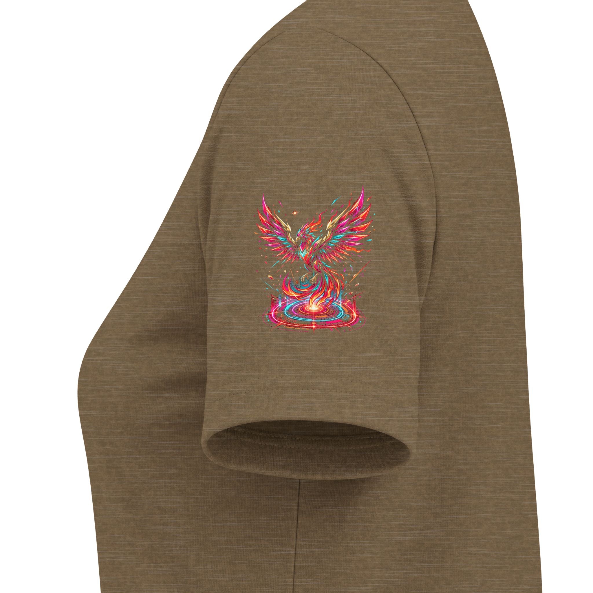 Women's V-Neck Tee — 'F13x Fashion' Floral Logo & Devil Graphic