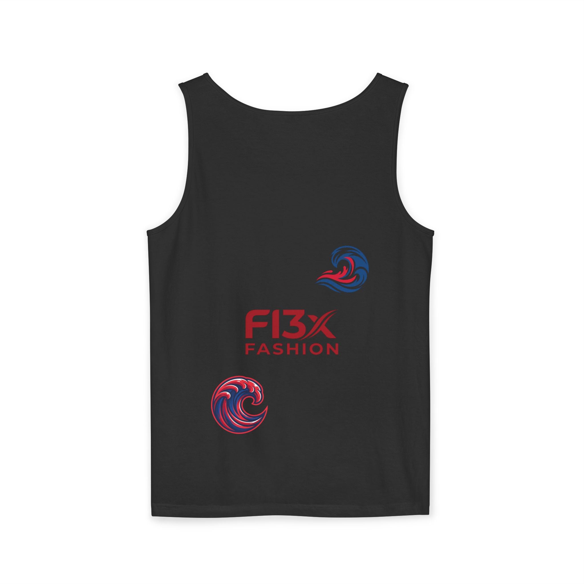 Graphic Tank Top — Colorful Street Art & Drip Logo Design