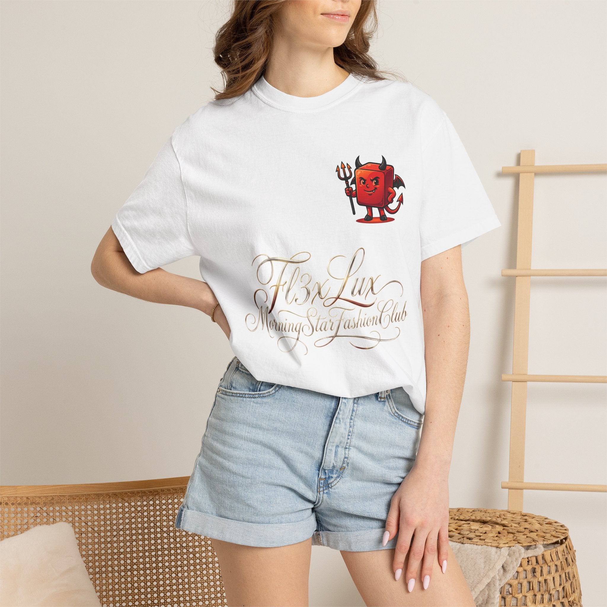 Phoenix & Devil Graphic T-Shirt — Fi3x Fashion Morning Star Club