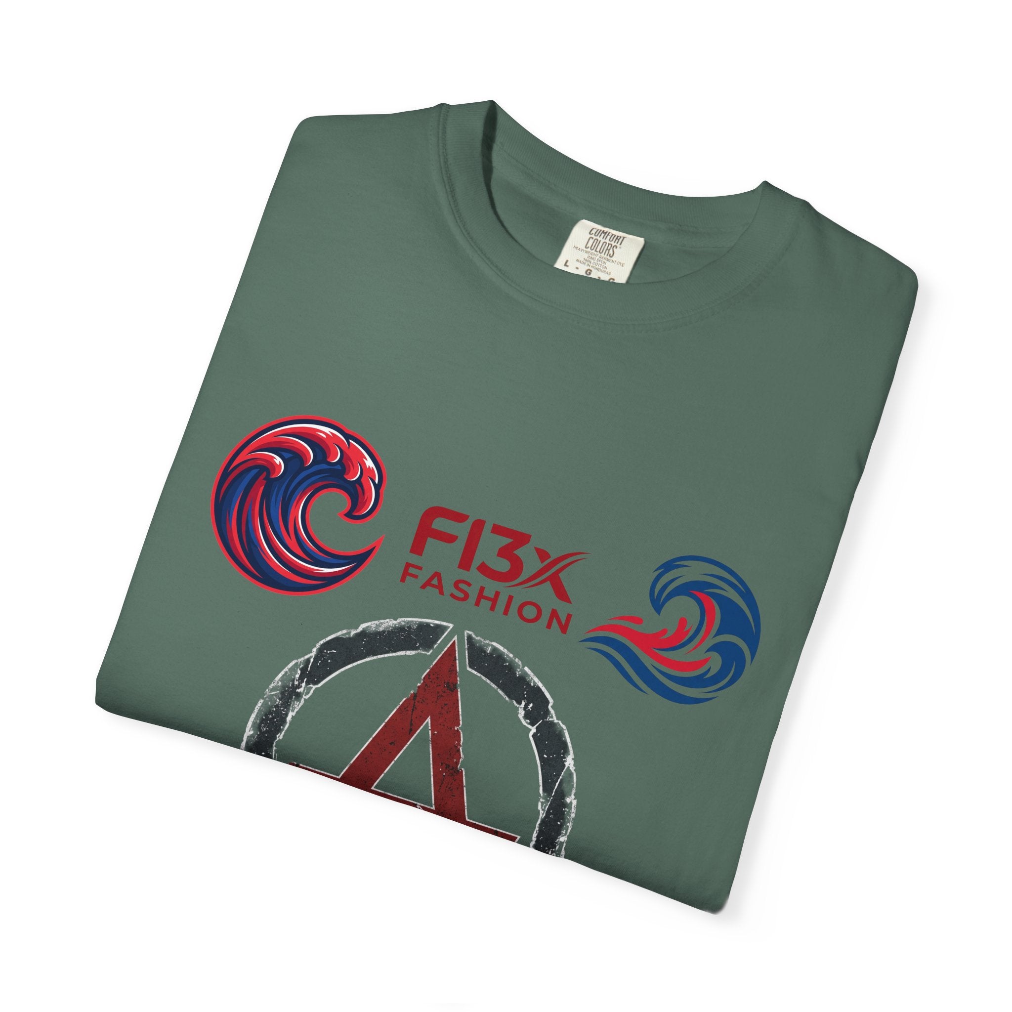 Graphic T-Shirt — 'Just Be You' FI3x Fashion Wave Logo Tee