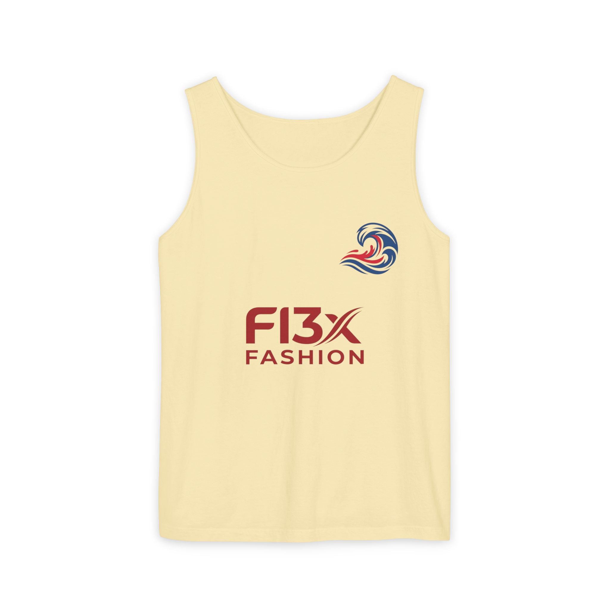 Graphic Tank Top - Colorful Cosmic Woman Illustration
