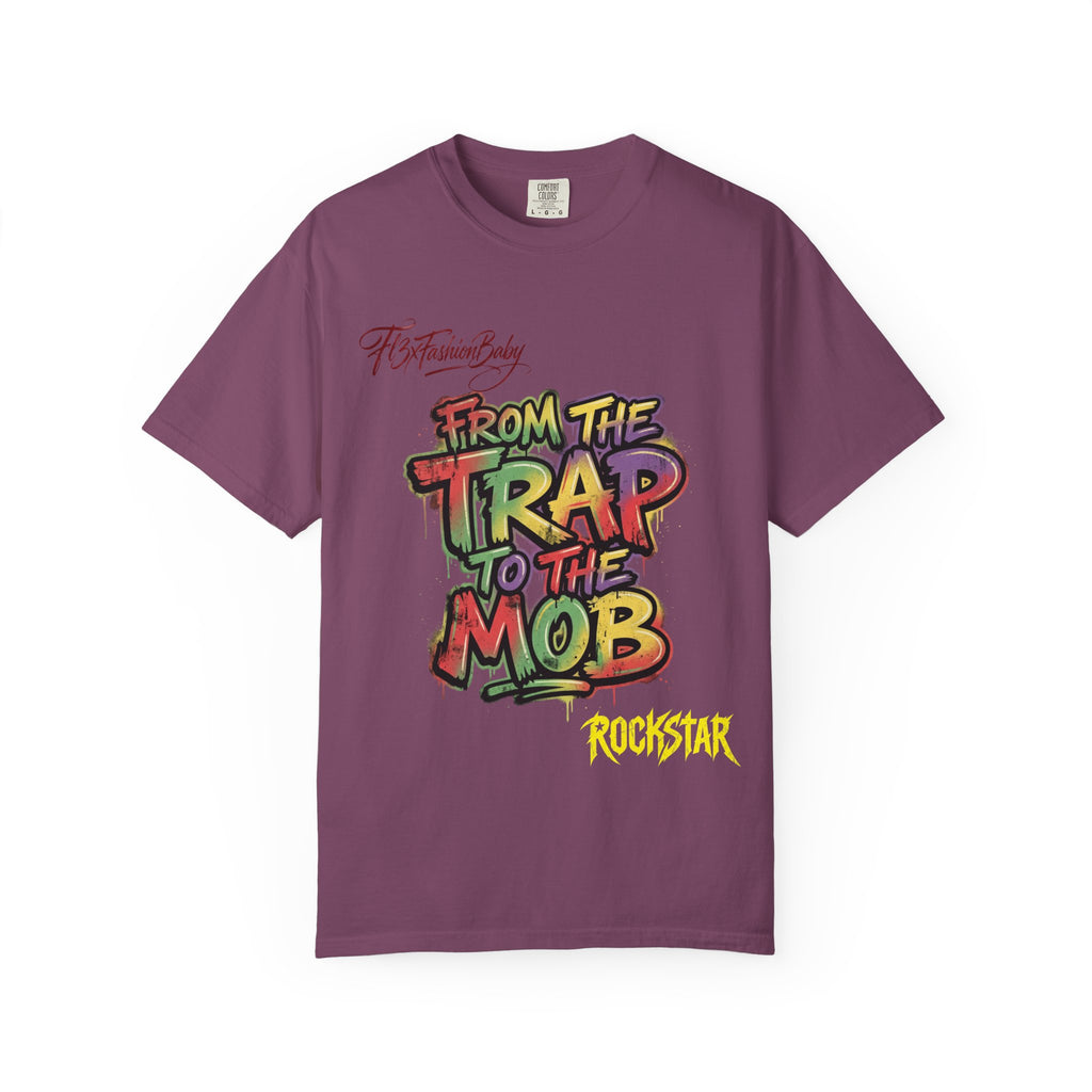 From the Trap to the Mob Graphic Tee — Streetwear Rap Culture T-Shirt