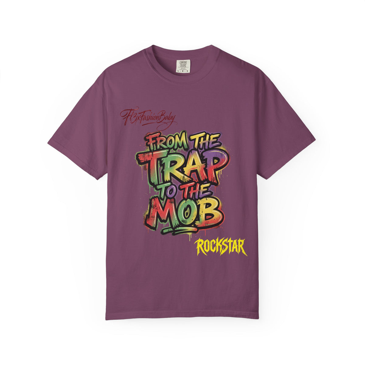 From the Trap to the Mob Graphic Tee — Streetwear Rap Culture T-Shirt