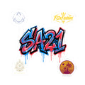 SA21 Graffiti Sticker — Drip Street Art Laptop Decal