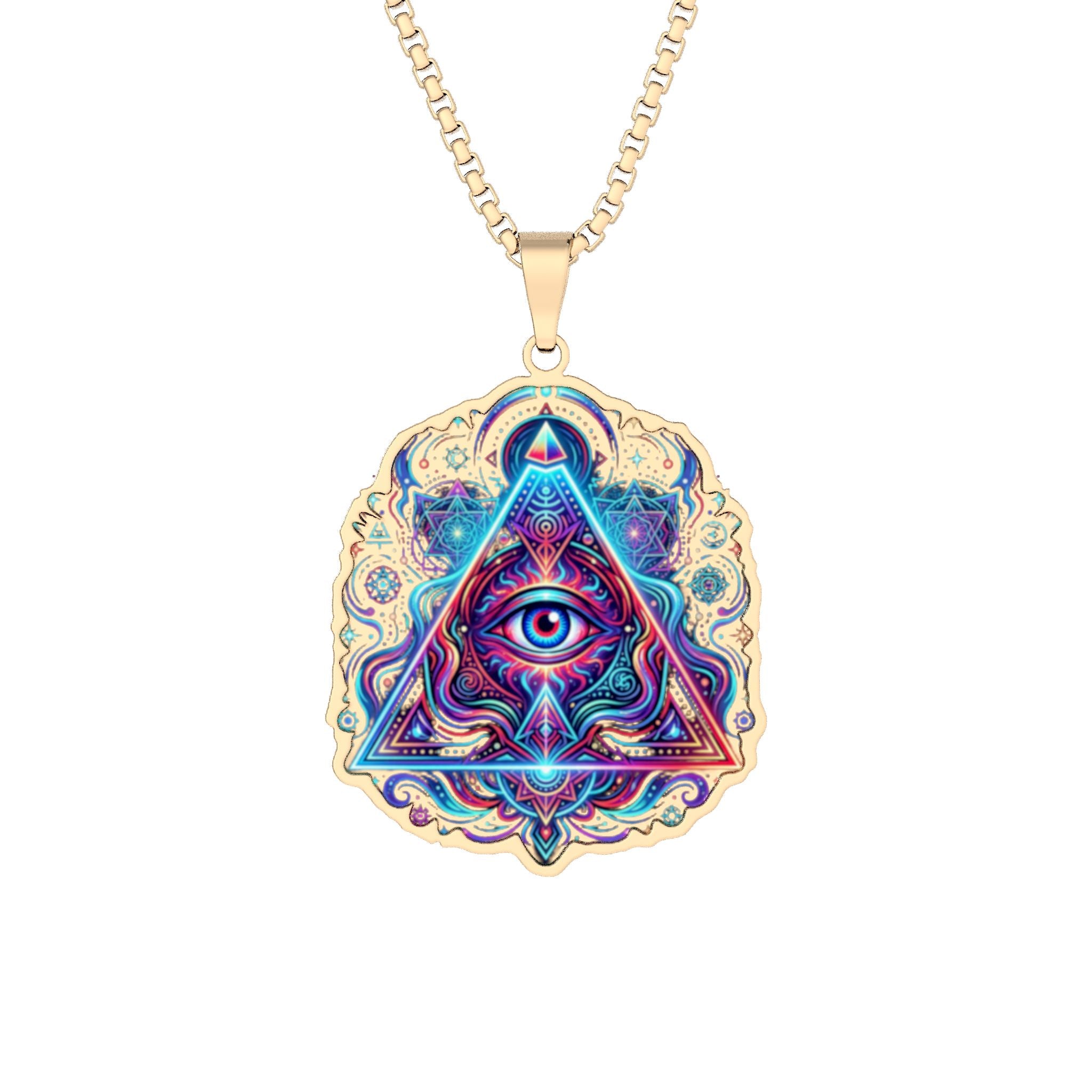 Custom Cut Photo Pendant