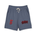 Fleece Sweat Shorts — Retro Egyptian Pyramids & 17 Graphic Lounge Shorts