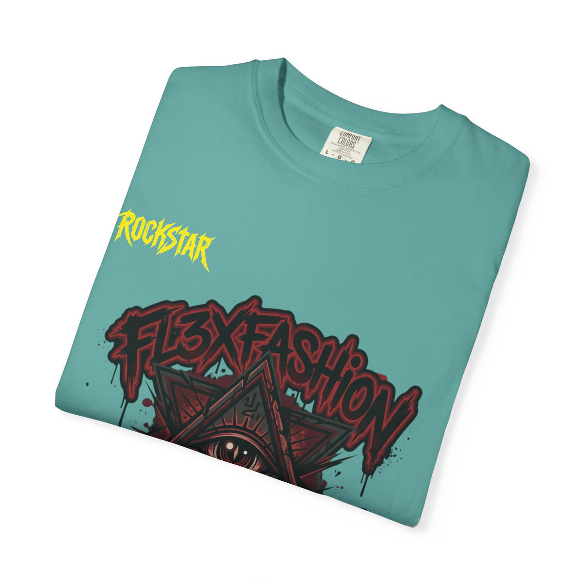 Graphic Tee — “Flex Fashion” All-Seeing Eye Streetwear T-Shirt