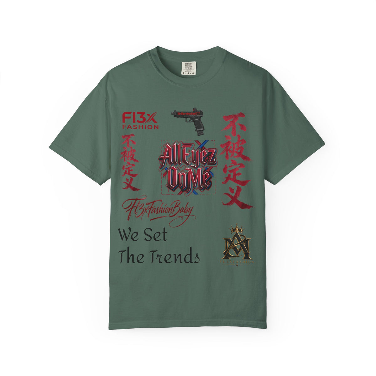 Graphic Tee — Asian Calligraphy & Streetwear Logo T-Shirt