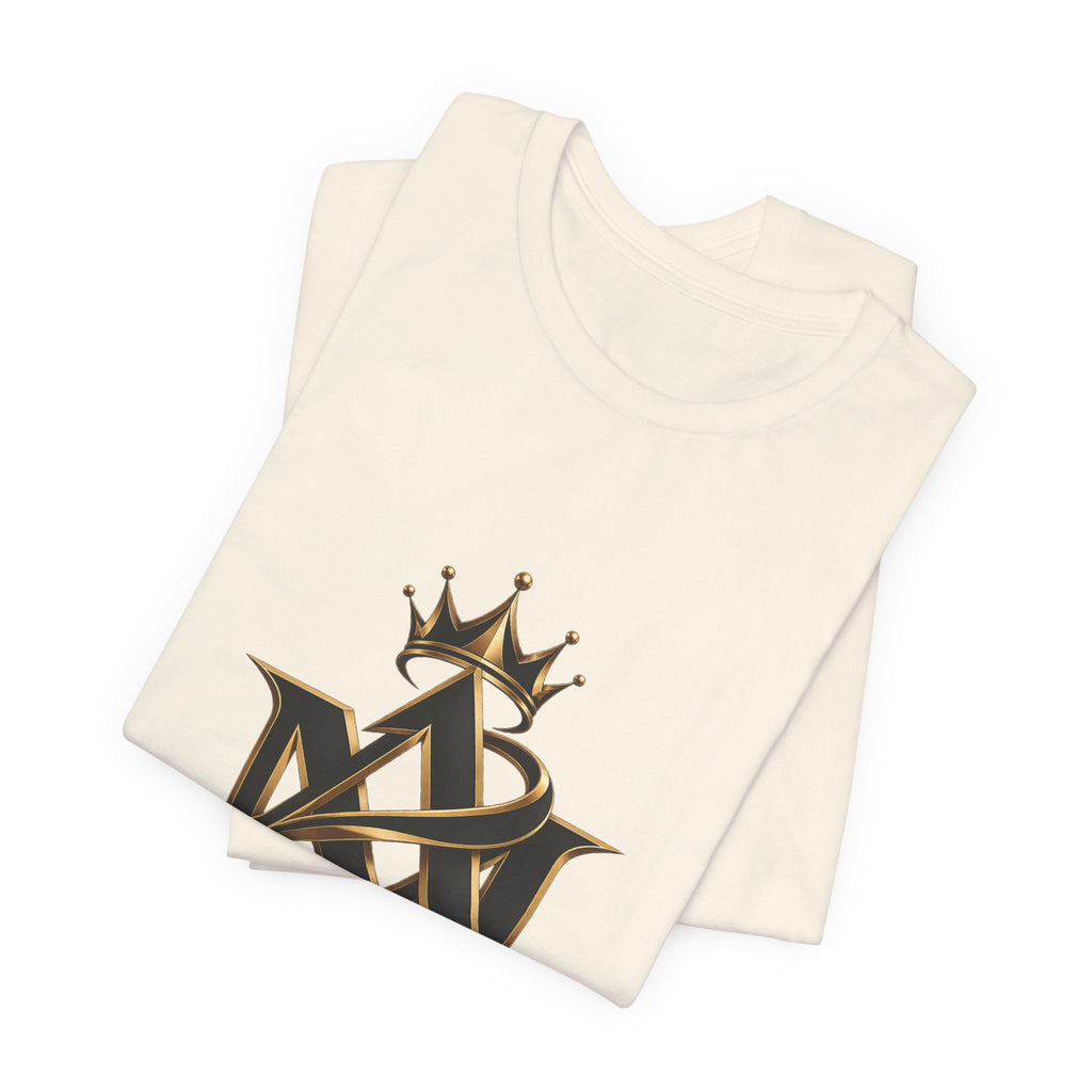 Crown Monogram Logo Tee — FL3XFASHION Graphic T-Shirt