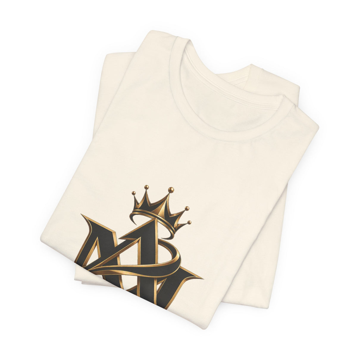 Crown Monogram Logo Tee — FL3XFASHION Graphic T-Shirt