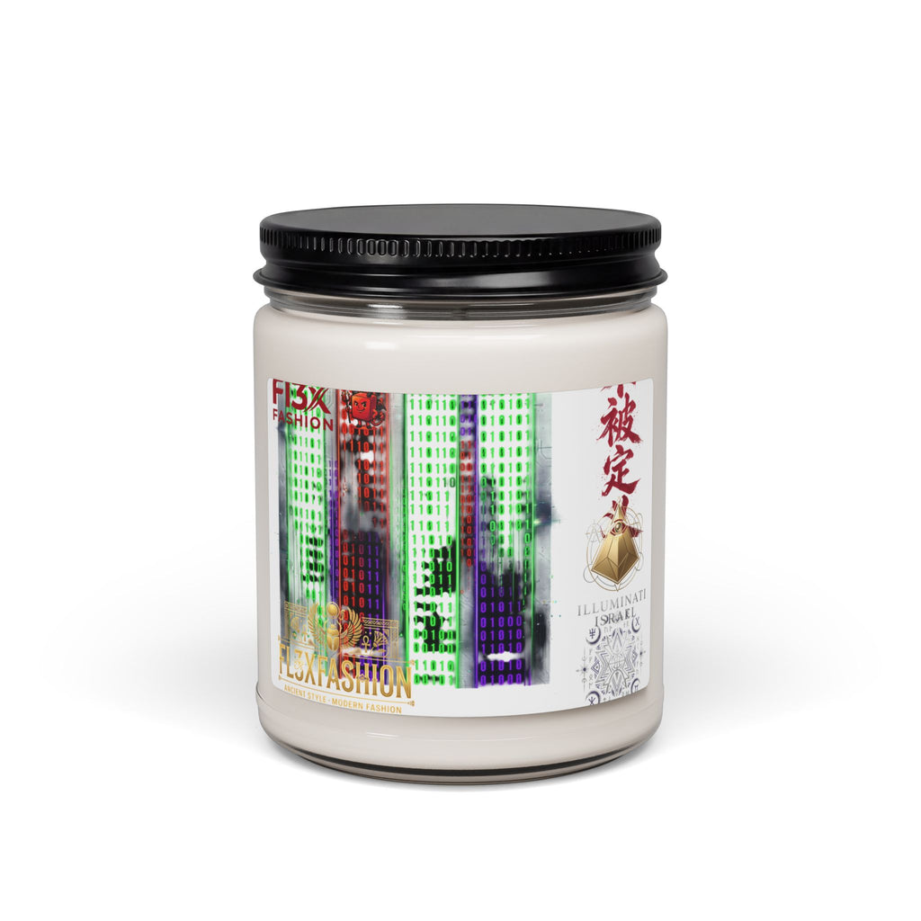 9oz Scented Soy Candle — Urban Zen Aroma with Asian Calligraphy Label