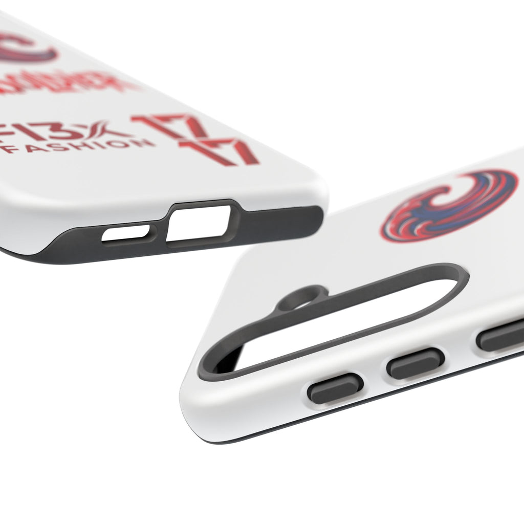 Phone Case — 'ImaSoldier' Red Wave Protective Hard Case