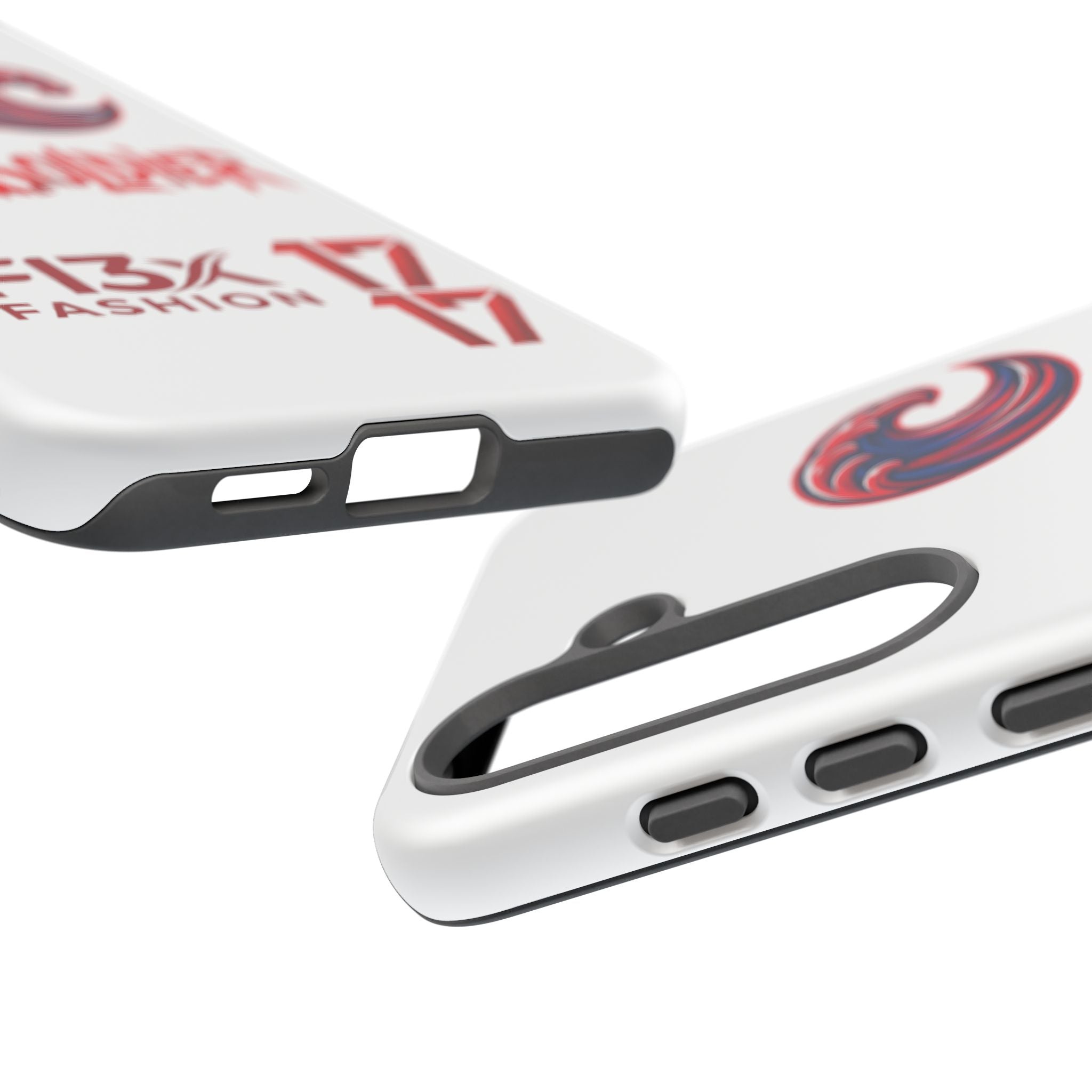 Phone Case — 'ImaSoldier' Red Wave Protective Hard Case