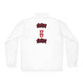 Quarter-Zip Pullover — Minimal Red '17' Logo Athletic Pullover