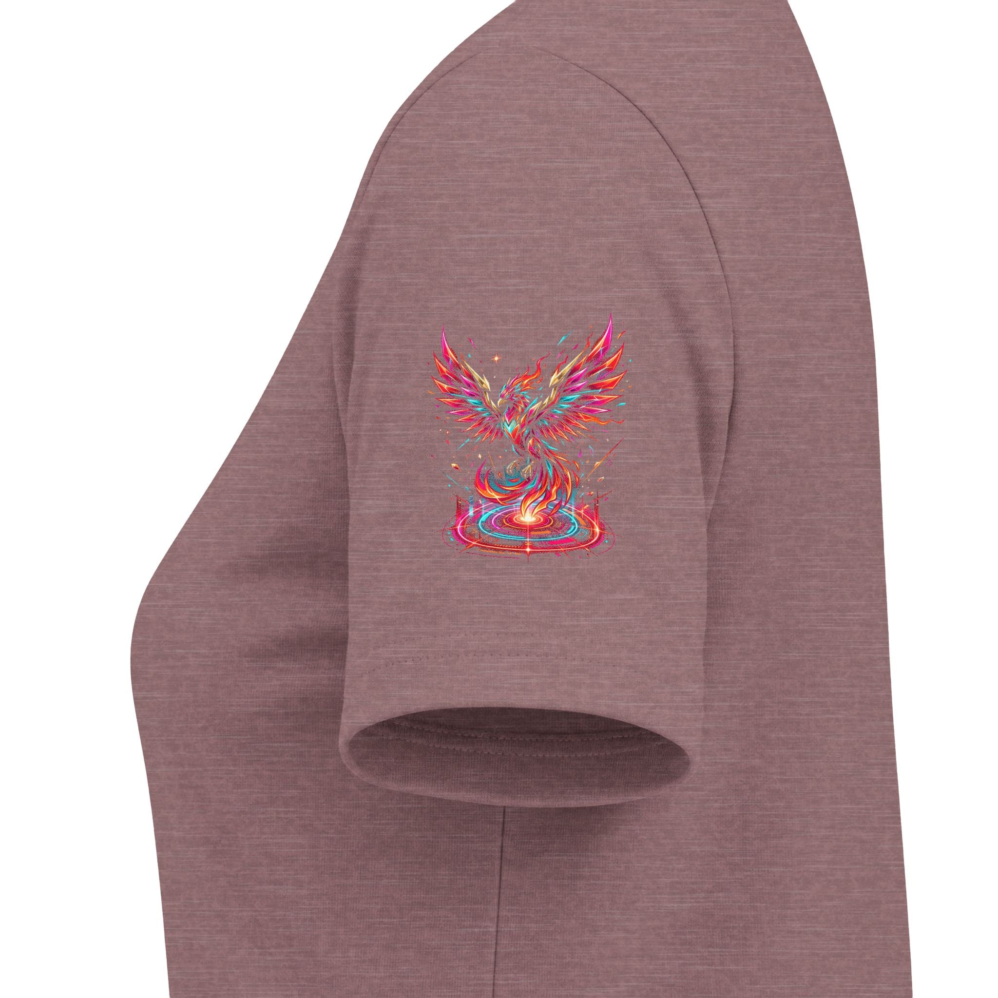 Women's V-Neck Tee — 'F13x Fashion' Floral Logo & Devil Graphic