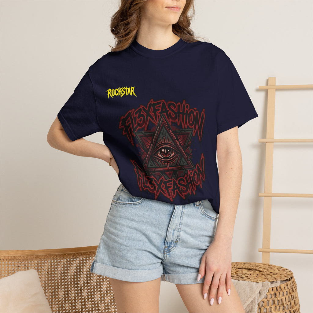 Graphic Tee — “Flex Fashion” All-Seeing Eye Streetwear T-Shirt