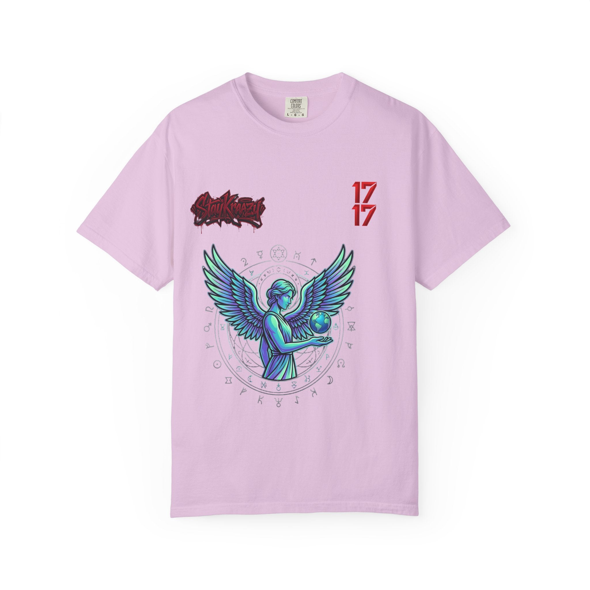 Angel & Devil Graphic T-Shirt — '24 Hours To Live' Streetwear