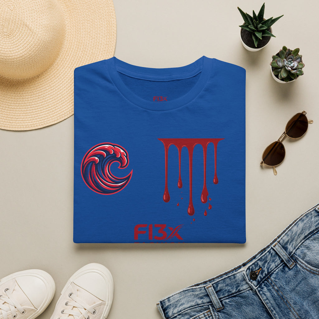 Graphic Tee — F13x Fashion Drip & Wave Design