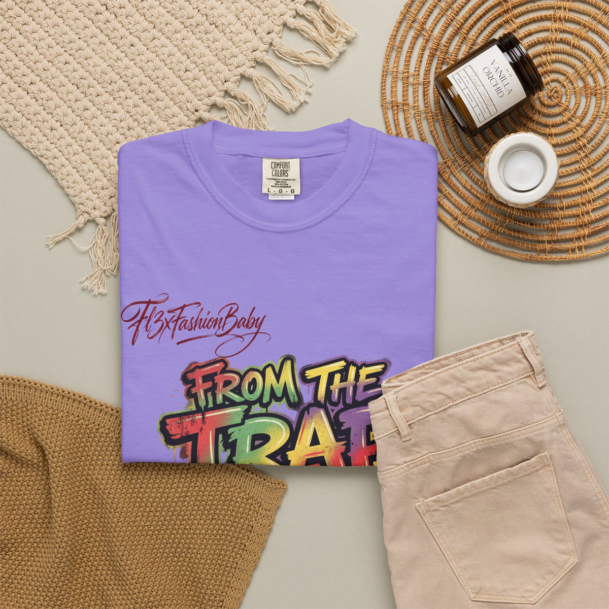 From the Trap to the Mob Graphic Tee — Streetwear Rap Culture T-Shirt