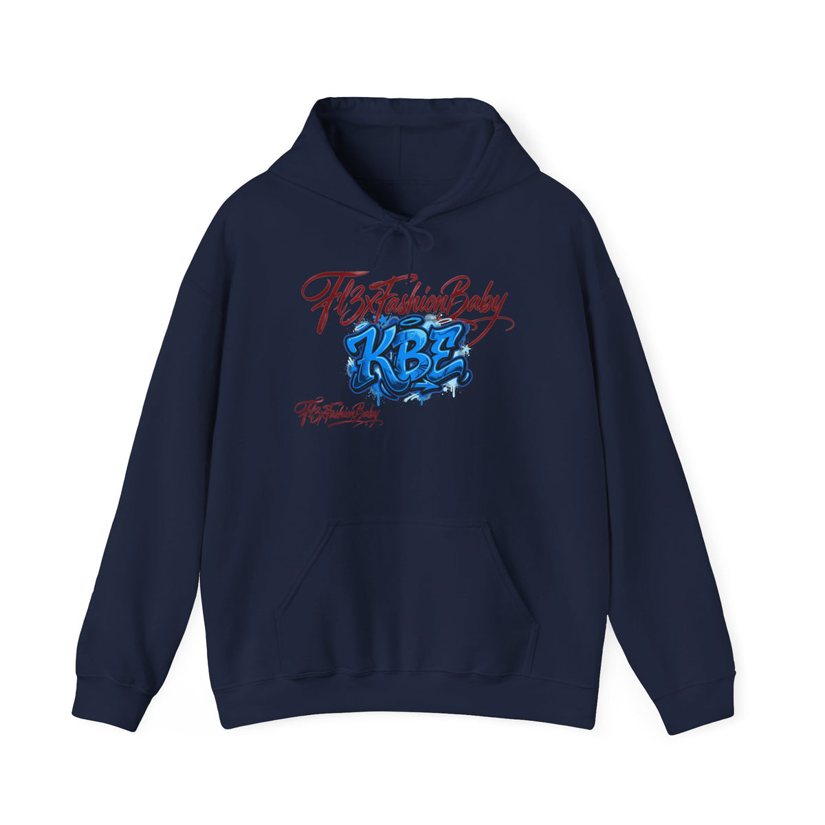 KBE Fashion Baby Hoodie — Script Logo Streetwear Pullover