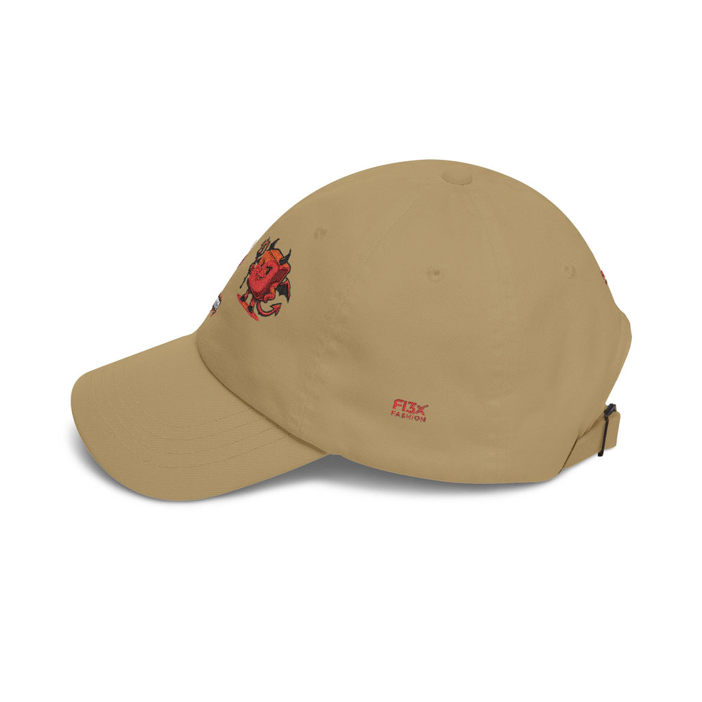 Devil Pixel Dad Cap – Retro Gaming Graphic Baseball Hat