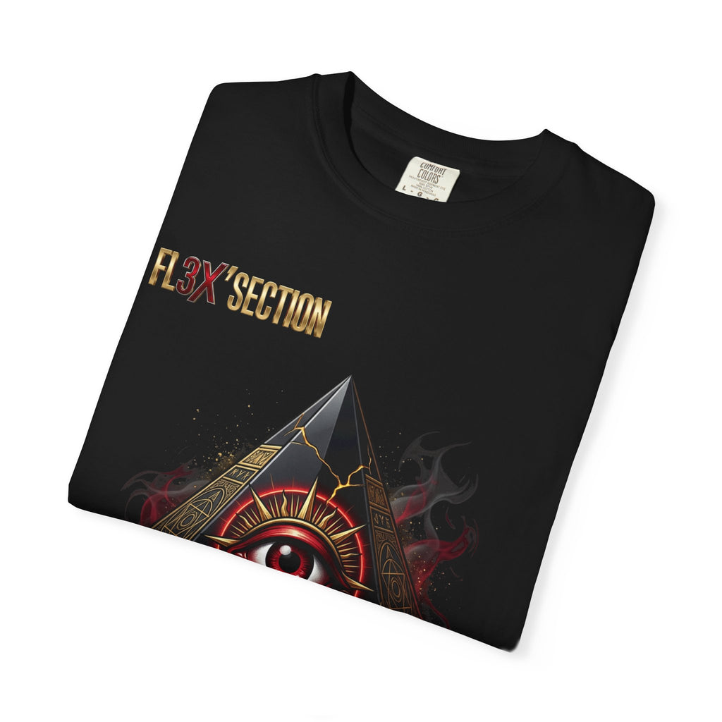 All-Seeing Eye Pyramid T-Shirt — "Visio Et Imperium" Graphic Tee