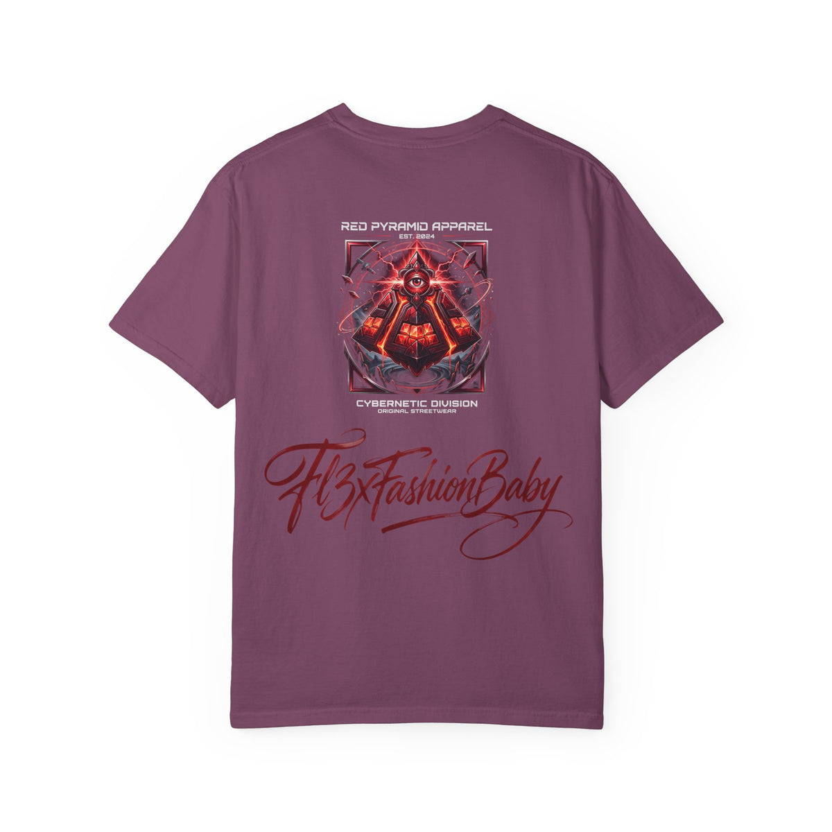 Angel Wings Graphic Tee — "FL3XFASHION" Gothic Streetwear T-Shirt