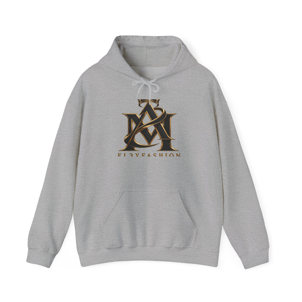Monogram Logo Hoodie — Stylish Aesthetic Streetwear Pullover