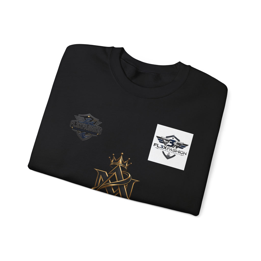 Logo Patch Crewneck Sweatshirt — Minimal Streetwear Brand Logos