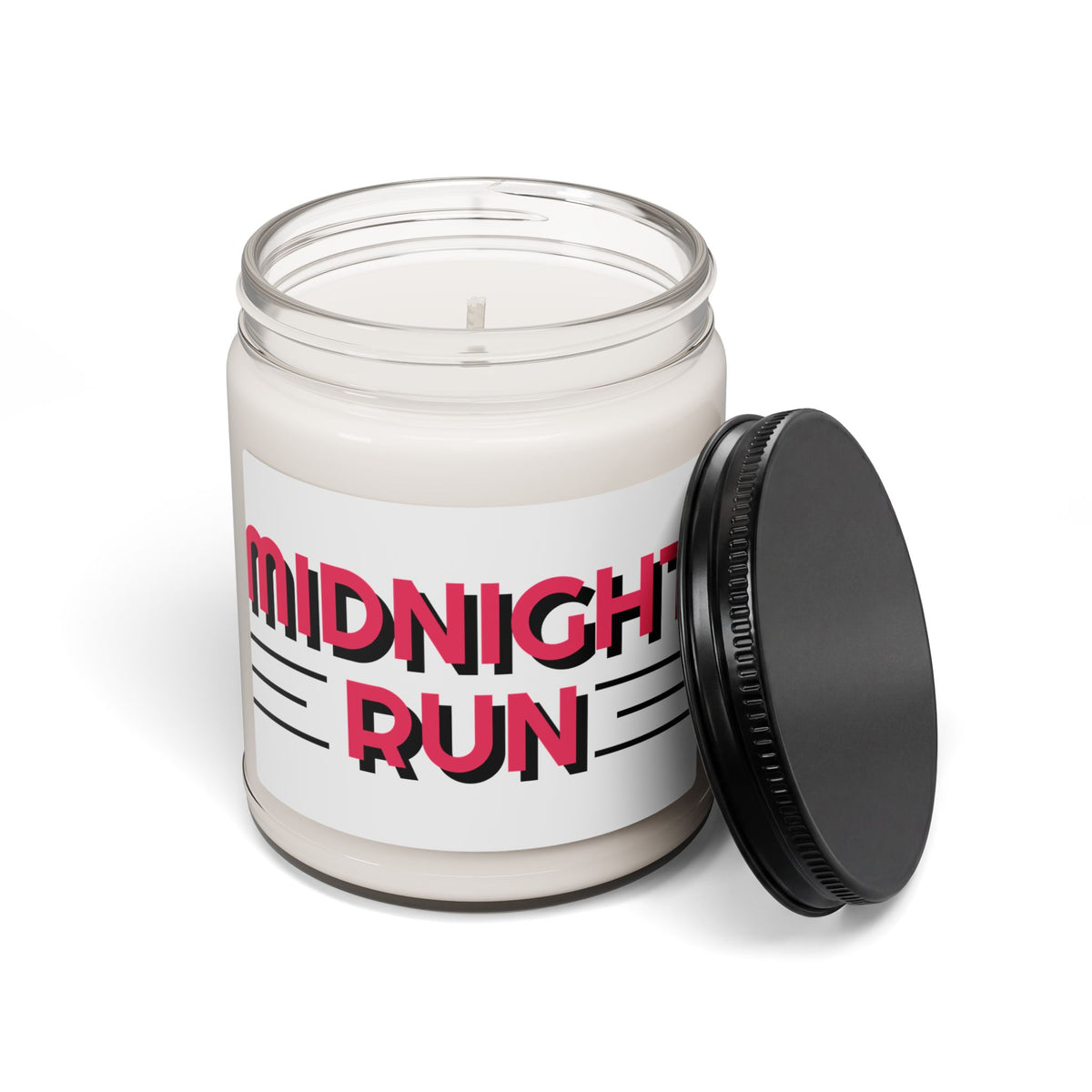 Midnight Run Scented Soy Candle — 9oz Retro Nighttime Fragrance