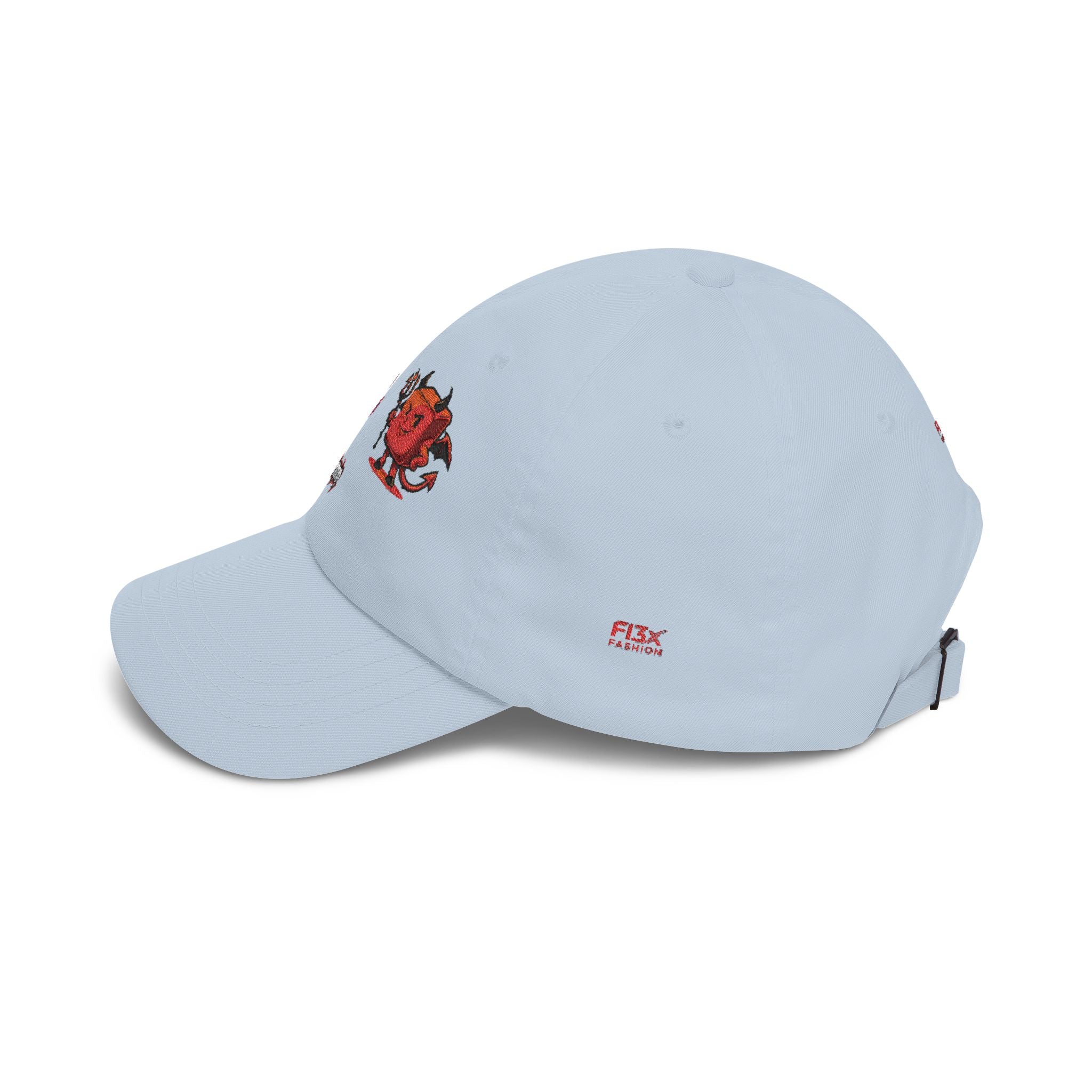 Devil Pixel Dad Cap – Retro Gaming Graphic Baseball Hat